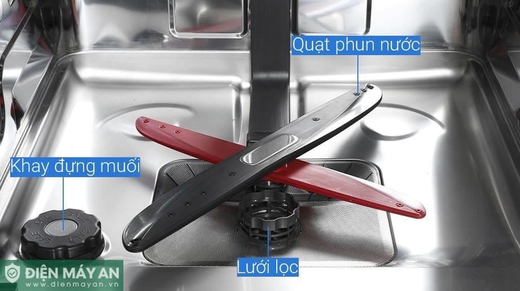 Máy rửa chén bát độc lập Toshiba DW-15F7(G)-VN